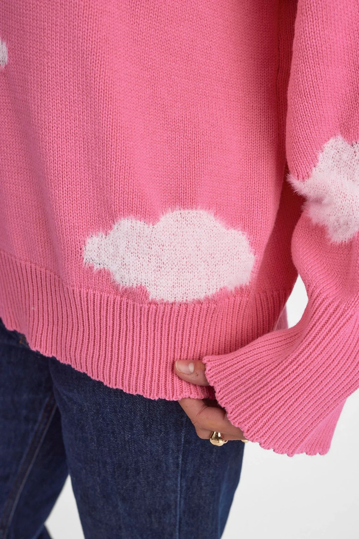 NUHEAVENLY PULLOVER - Pink Carnation