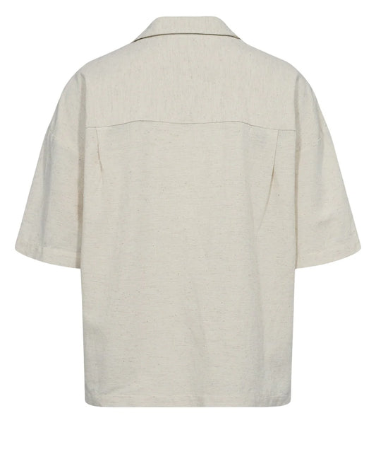 NUTUSA BLOUSE - Sesame Melange