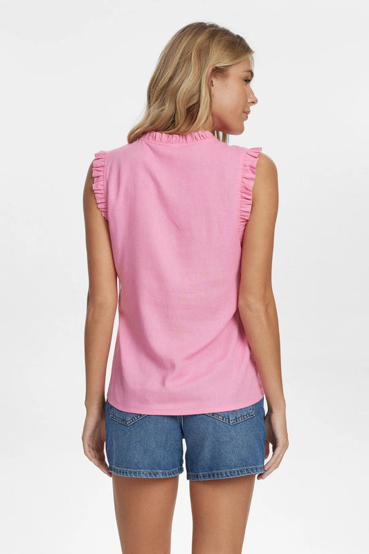 NUTUSA TOP - Pink Carnation