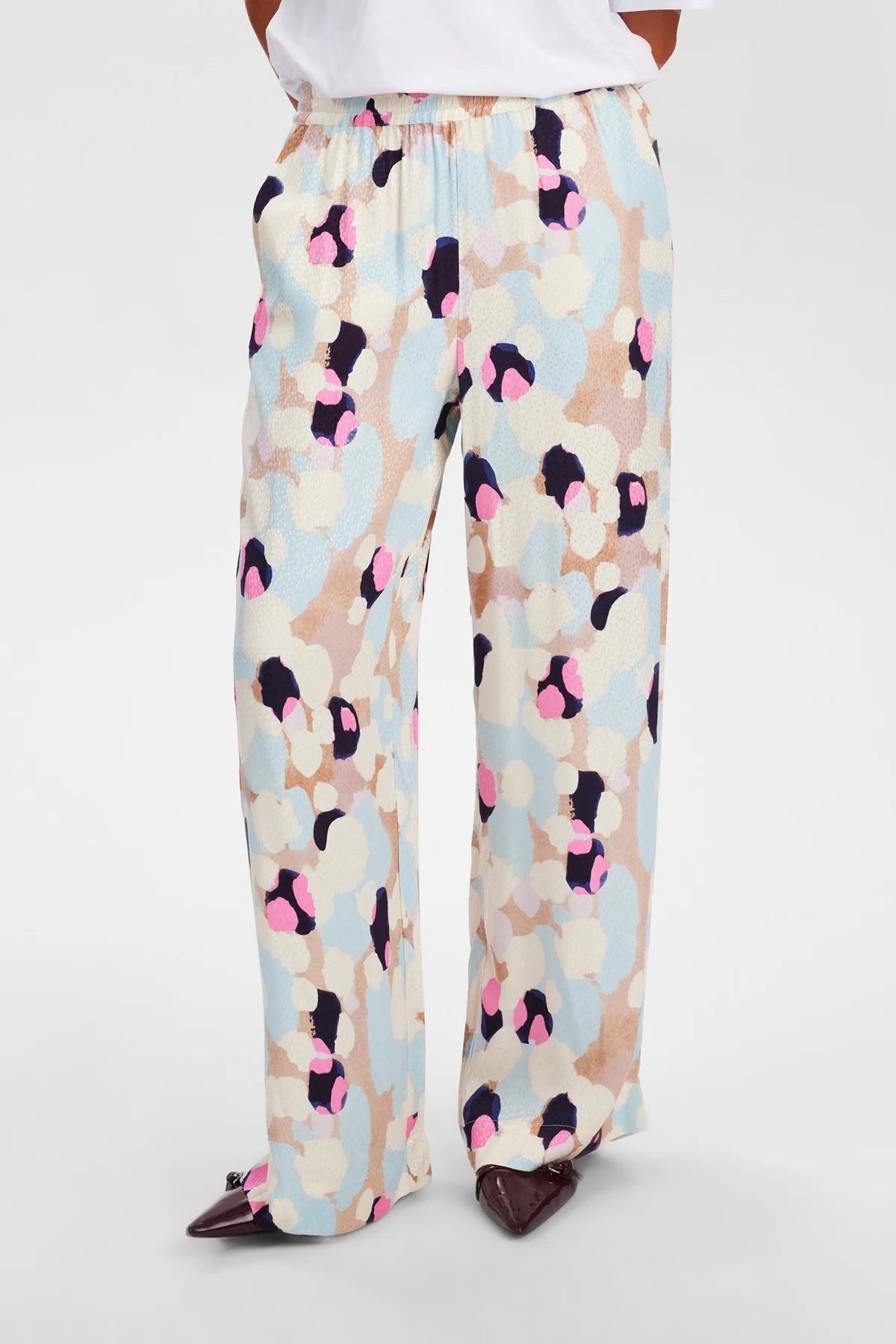 NUGRACIE TROUSERS - Cerulean
