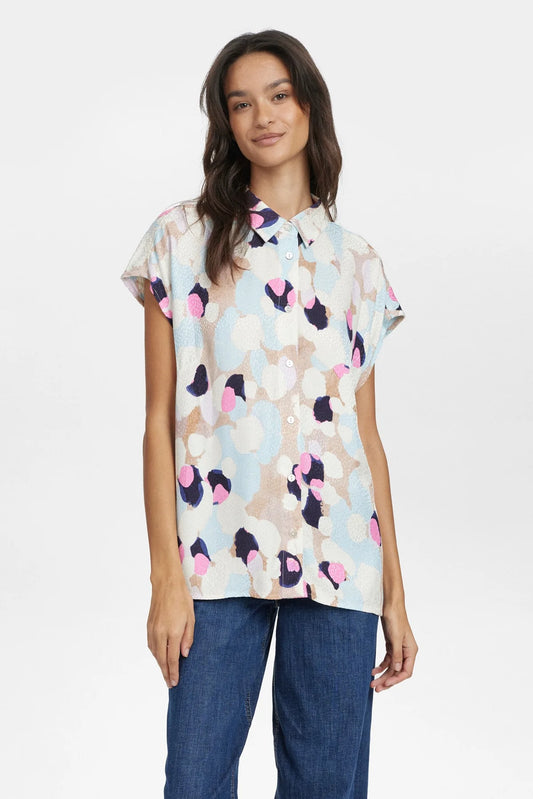 NUGRACIE SHIRT - Cerulean
