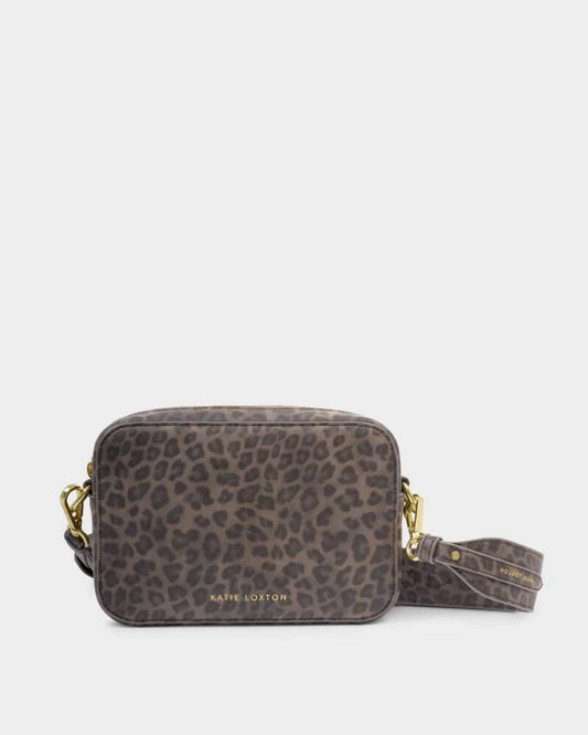 Avery small crossbody bag (leopard)