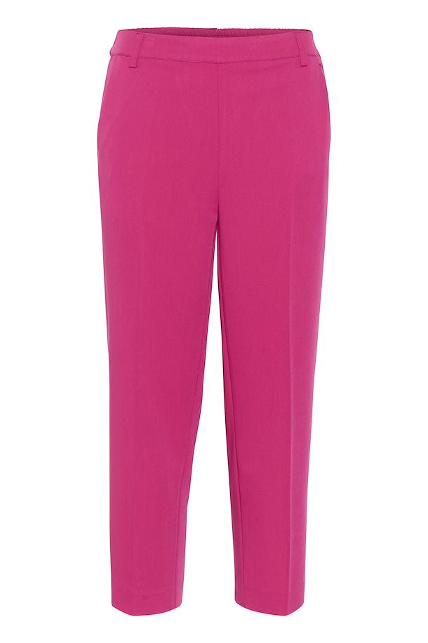 KAsakura cropped trousers (fuchsia)