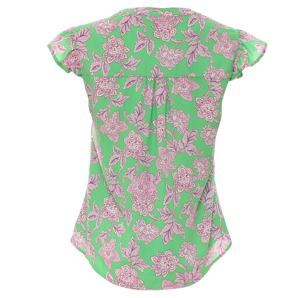 Leana Top Green