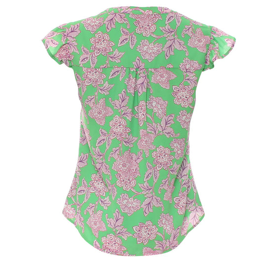 Leana Top Green