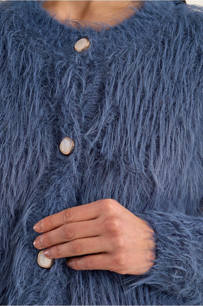 Blue Cardigan