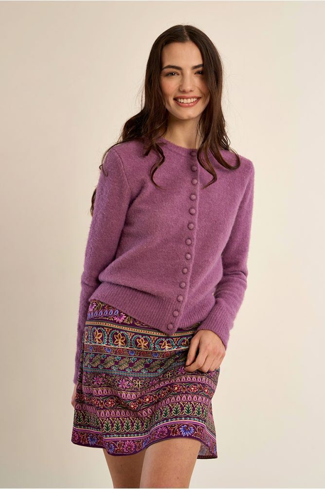Mauve Cardigan