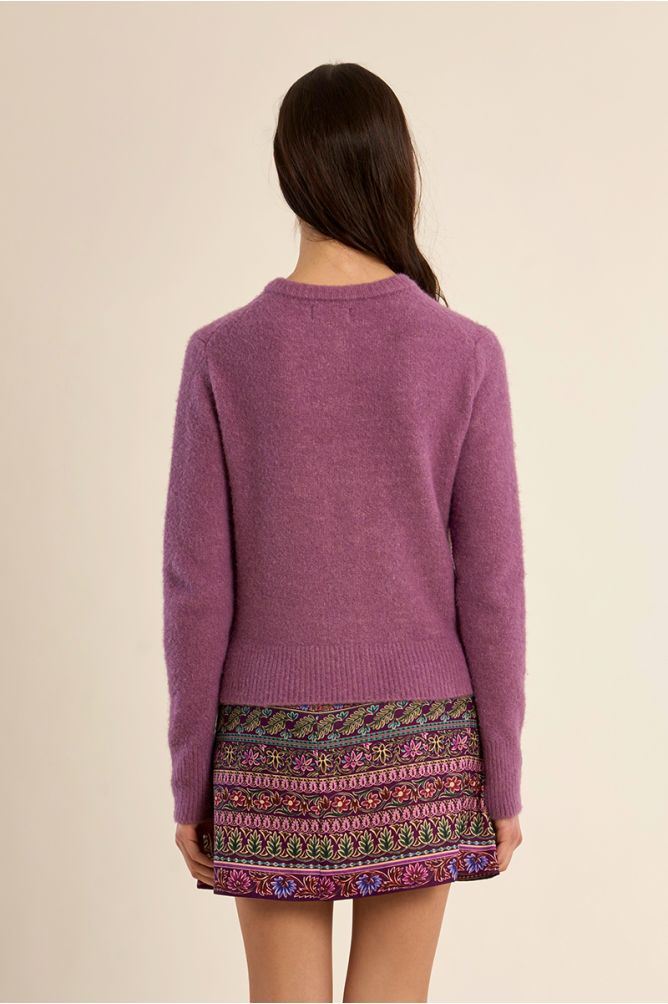 Mauve Cardigan