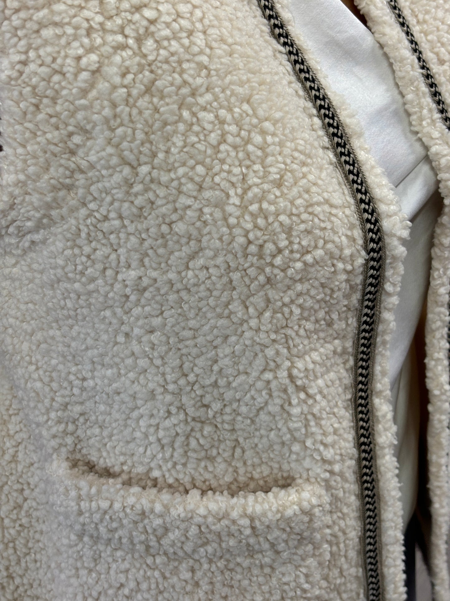 Sherpa gilet (cream)