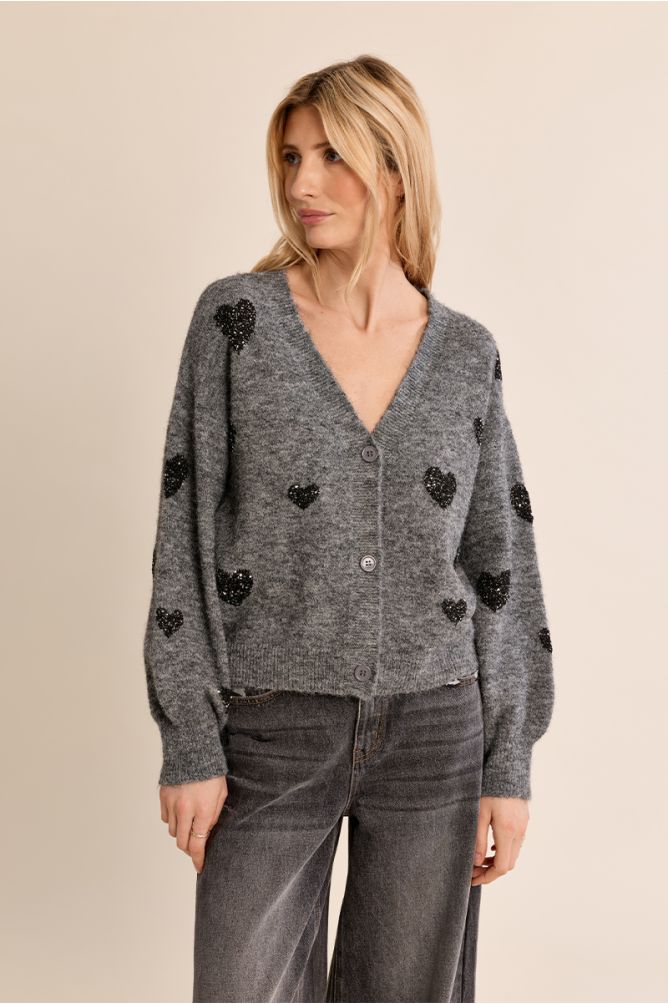 Heart Cardigan