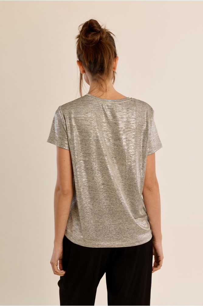 METALLIC T-SHIRT