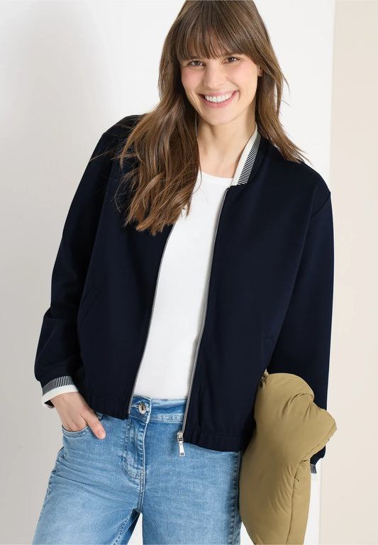 Navy Bomber Jacket