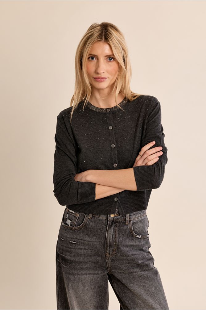Dark Grey Cardigan