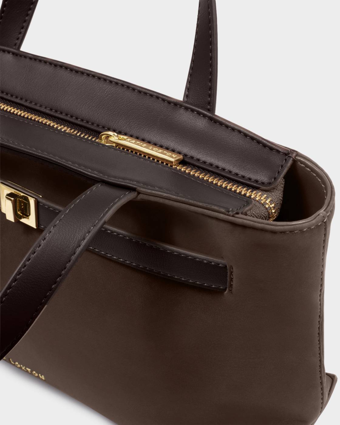 Orin Top Handle Suedette Crossbody Bag