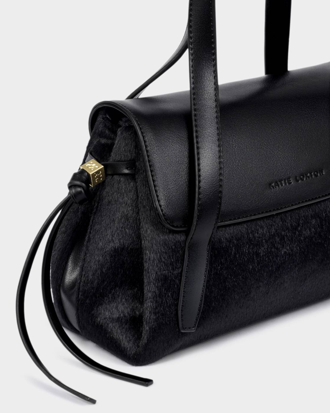 Alyssa Faux Pony Top Handle Bag