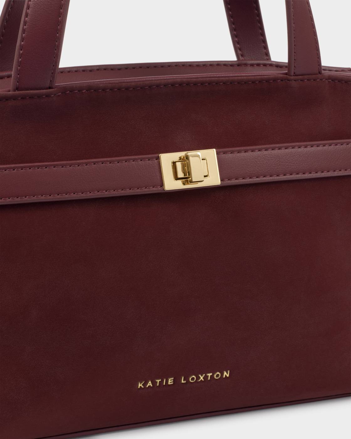 Orin Top Handle Suedette Crossbody Bag