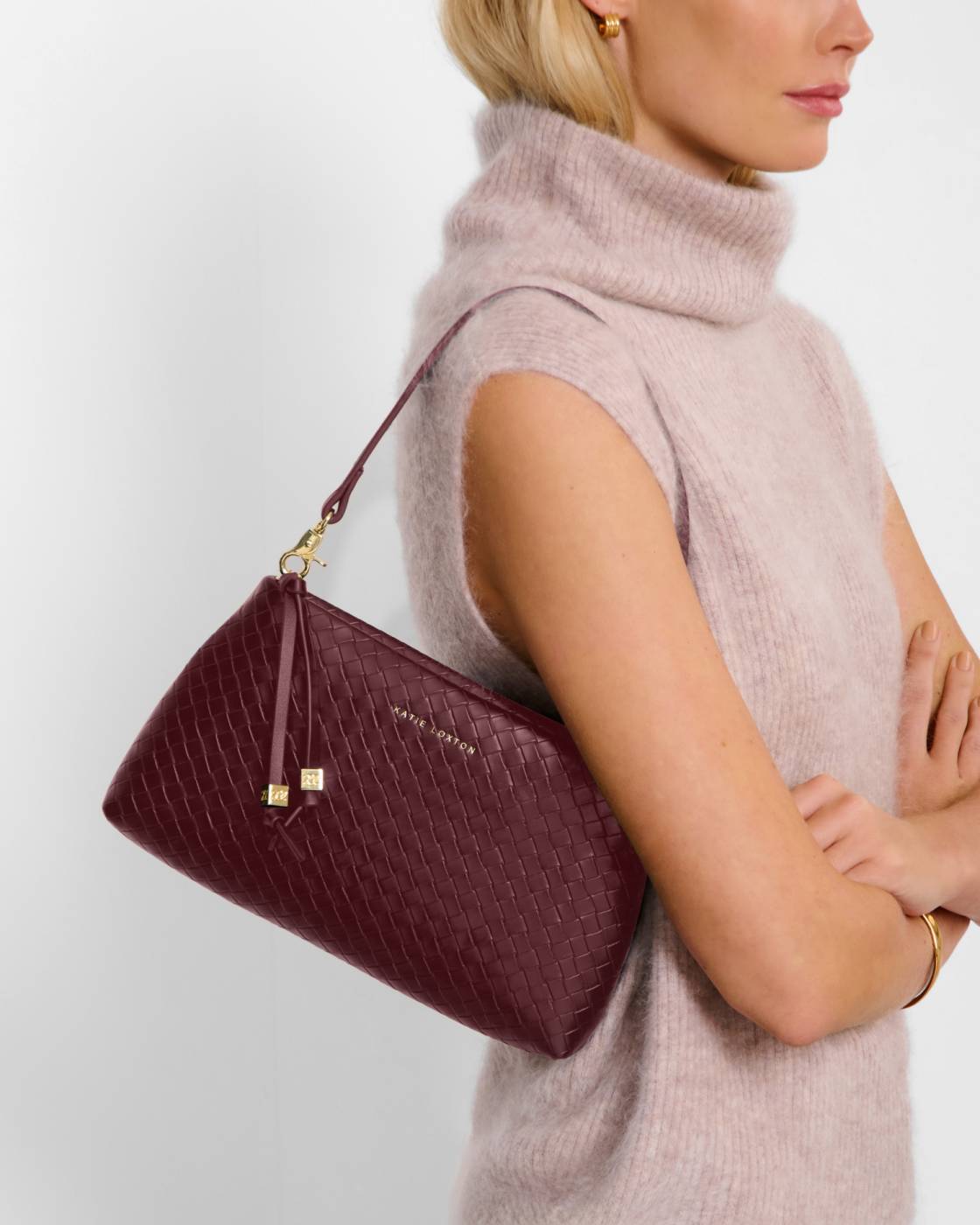 Nova Woven Small Shoulder Bag