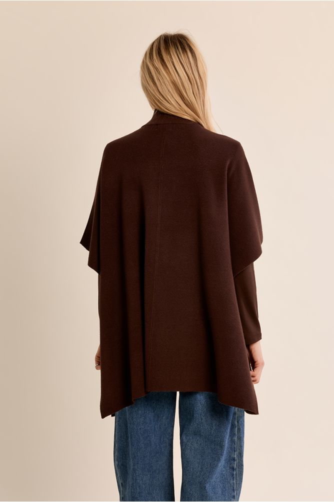 KNITTED CAPE