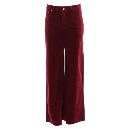 Shannon wide leg cord trousers