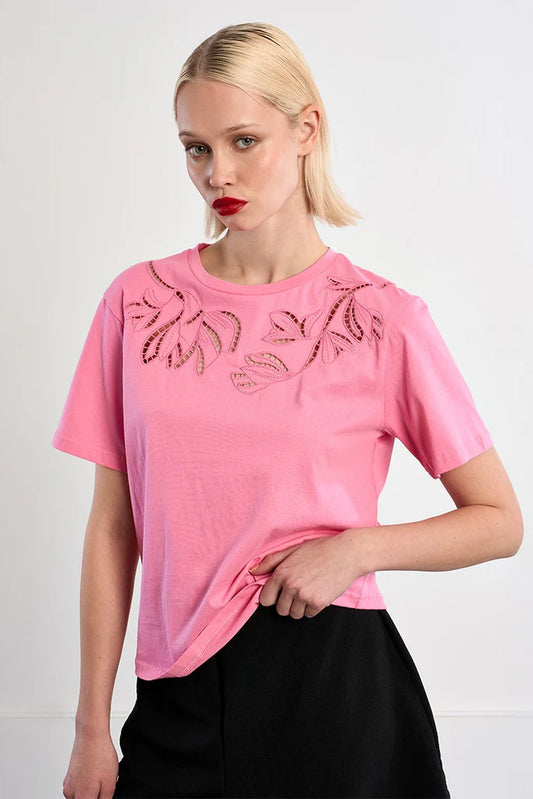 Lila pink t-shirt