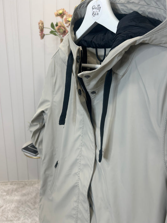 Snow Stone Grey Coat