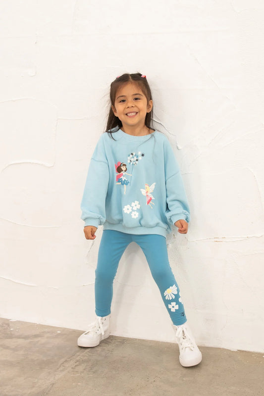 Flora Sweatshirt - Fairy Print