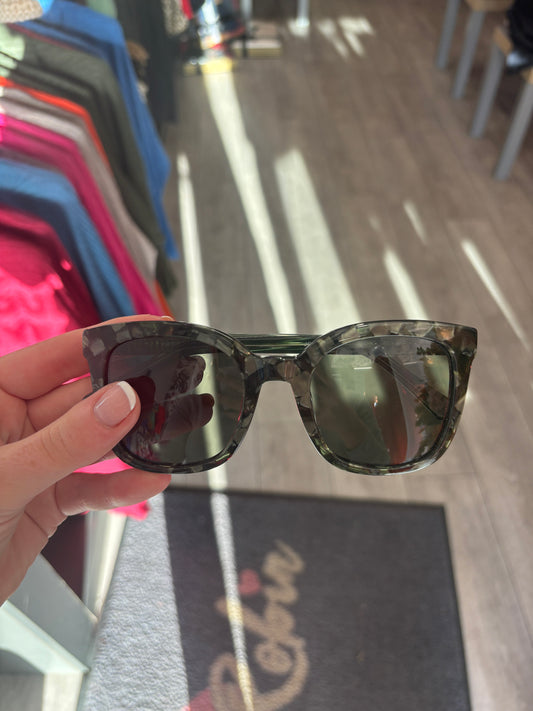 Green sunglasses