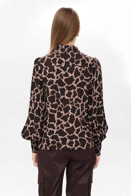 HANA SHIRT - Black Coffee