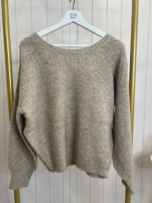 Light beige sweater