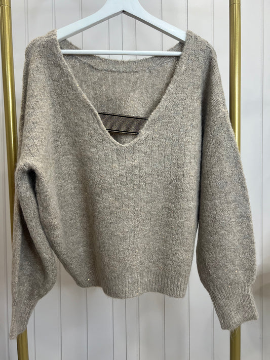 Light beige sweater