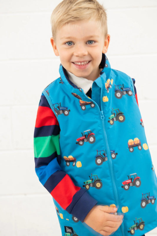 Alex Gilet - New Blue Tractor