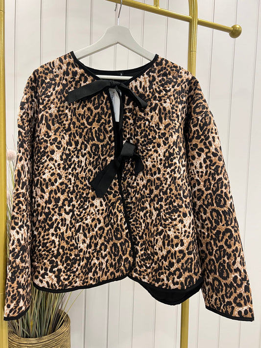 Leopard Print Jacket