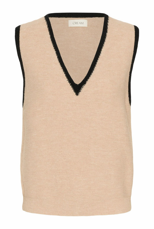 CRdaisee knit vest