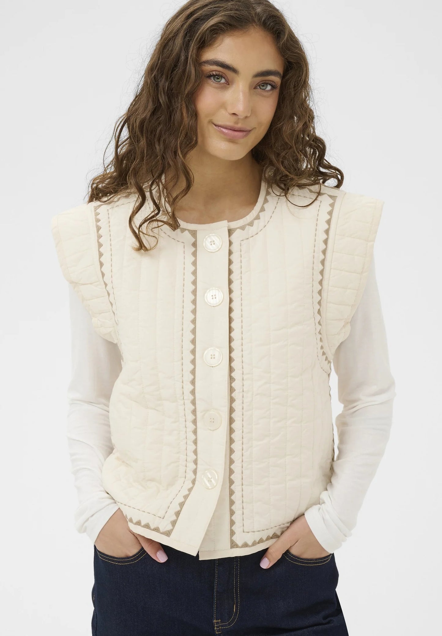 CUberglind embroidery waistcoat