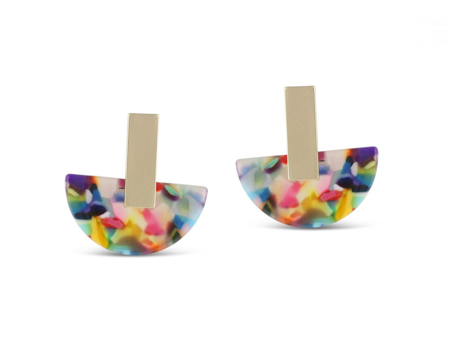 Zara resin earrings