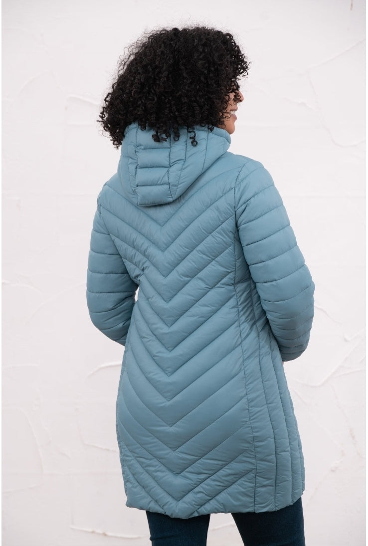 Laurel Coat Bluestone