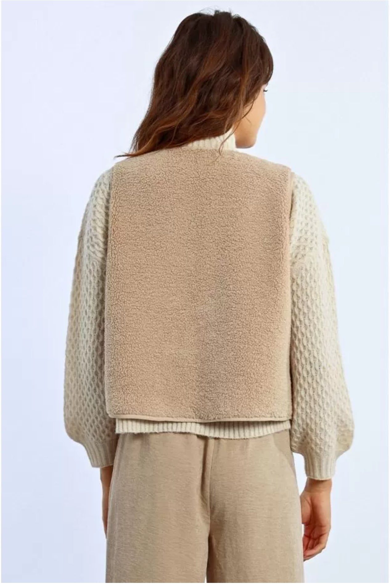 Beige Vest