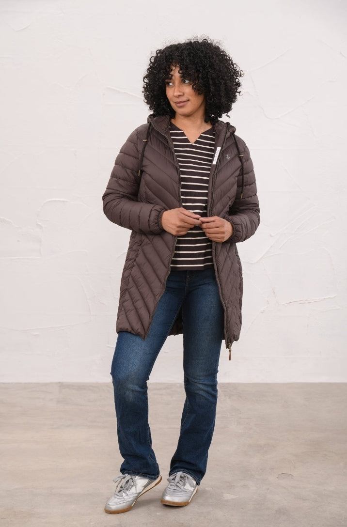 Laurel Coat Cocoa