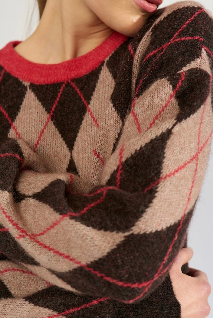 NUTIKLA Pullover-Goji Berry