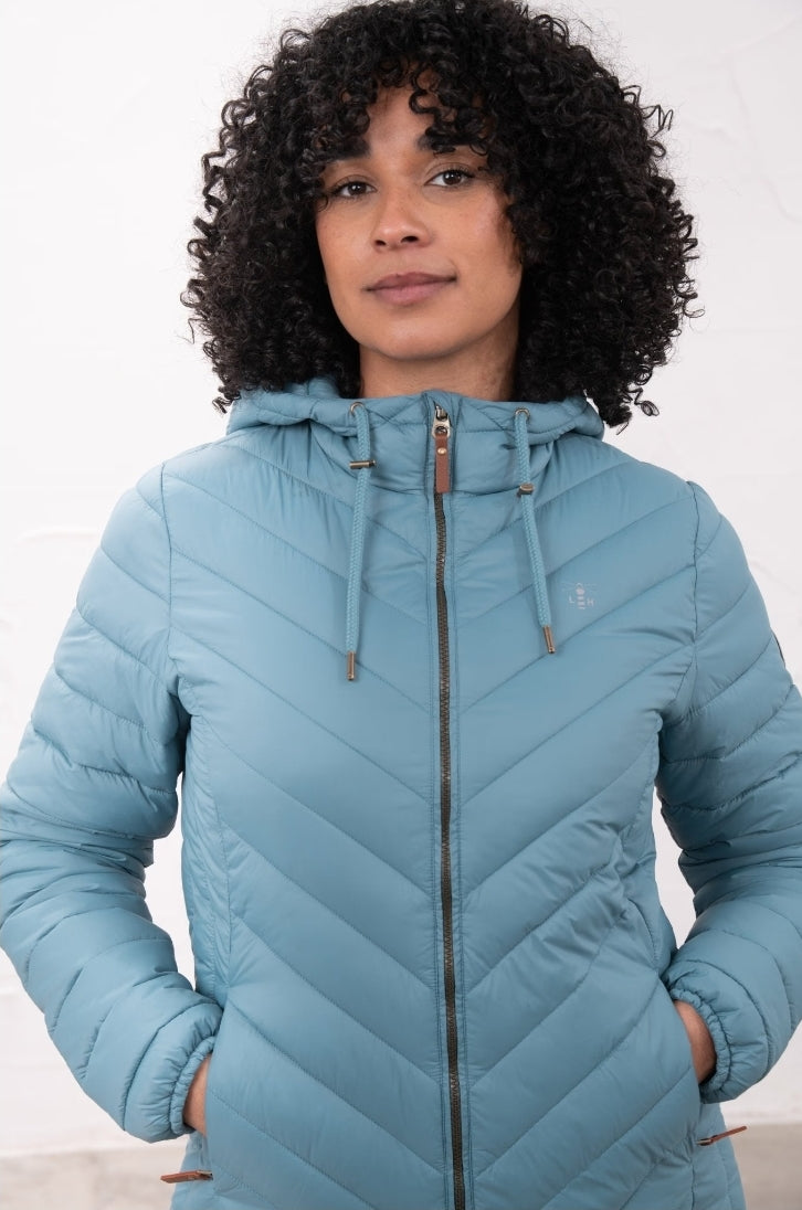 Laurel Coat Bluestone