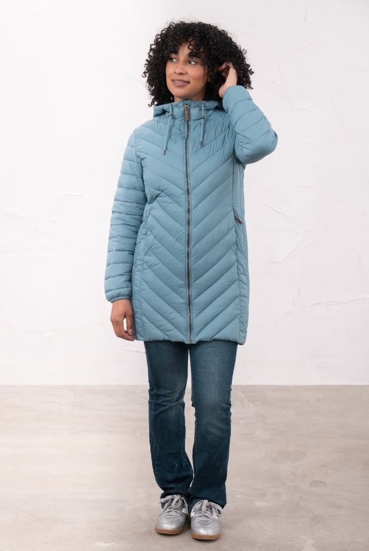 Laurel Coat Bluestone