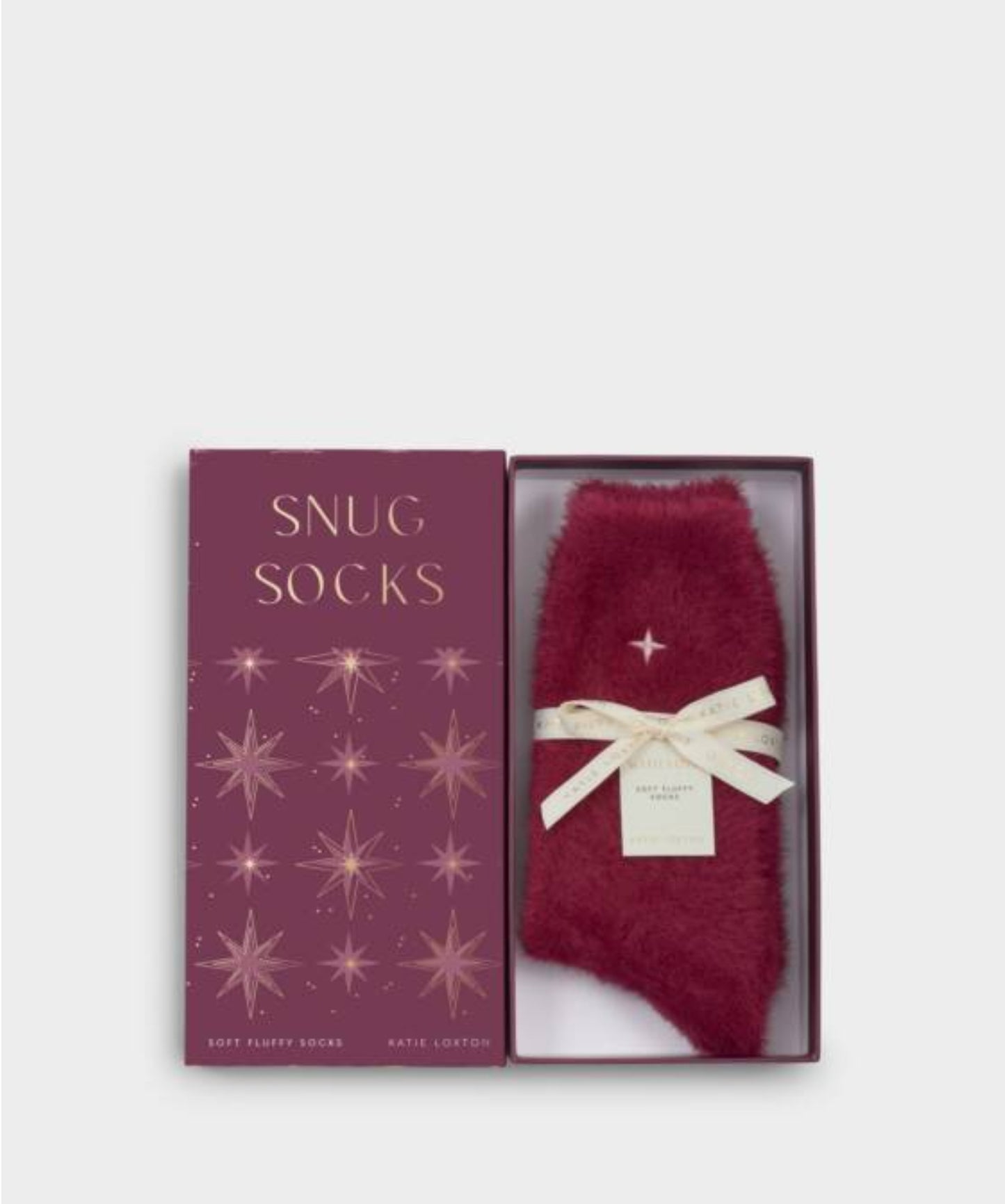Cherry Fluffy Socks