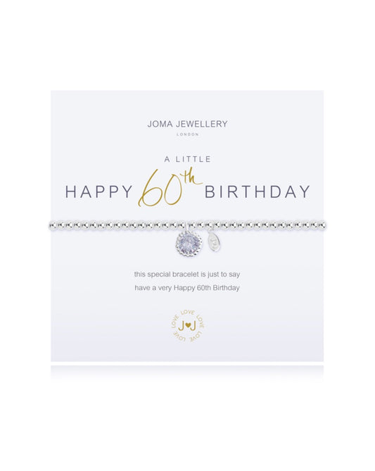 Joma 60th birthday bracelet